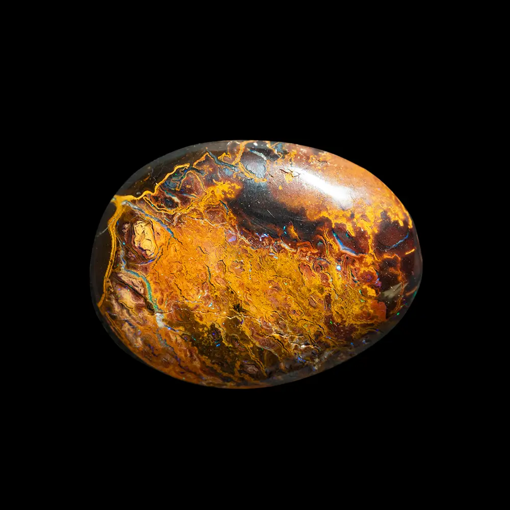 Koroit Landscape Opal Ochre Rust (9.9 cts) - Image 3