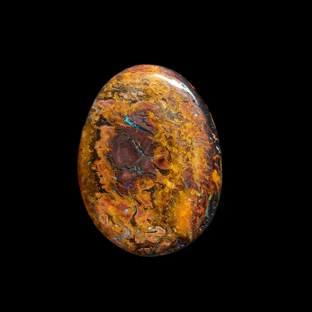 Koroit Landscape Opal Ochre Rust (9.9 cts) - Image 4