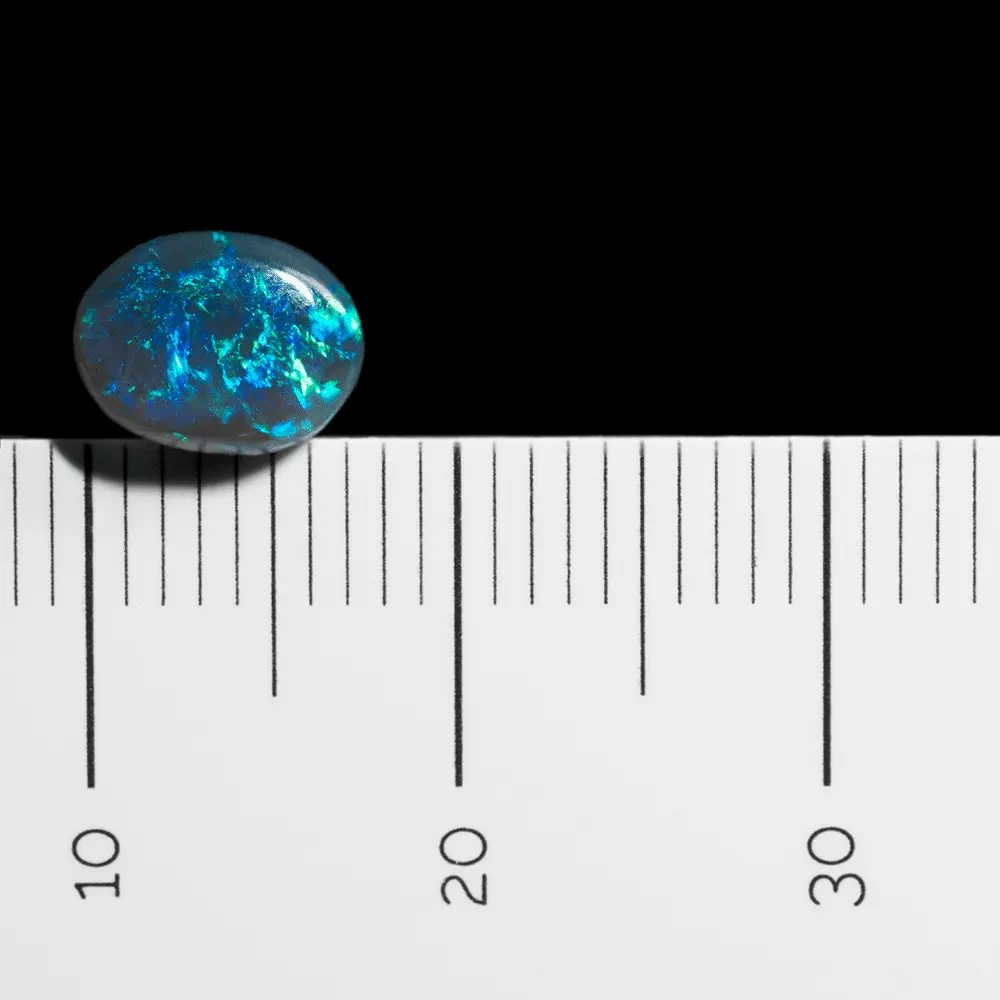 Stormy Black Opal Crystal (0.8ct) - Image 5