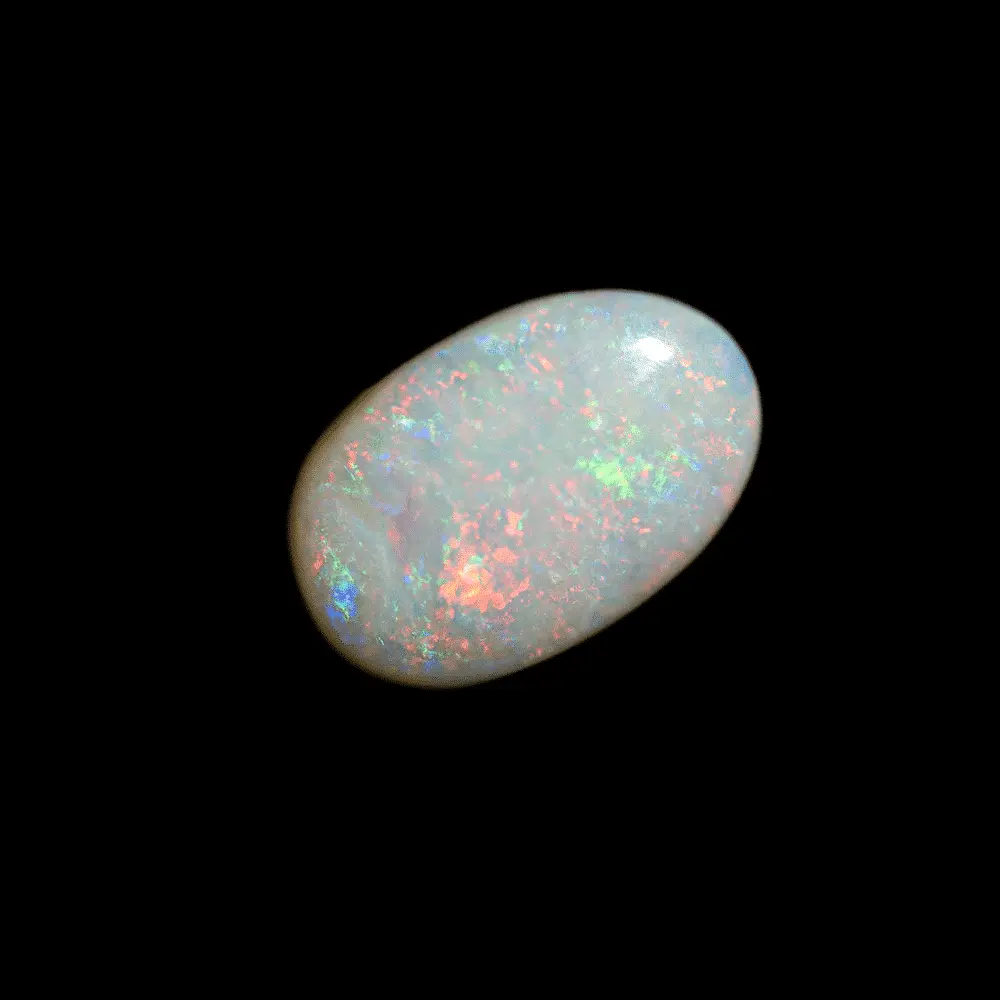 Cabochon d'opale blanche de Coober Pedy (1,1 ct) – Image 3