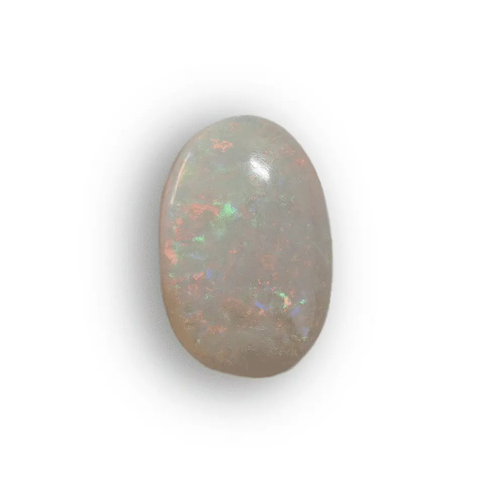 Cabochon d'opale blanche de Coober Pedy (1,1 ct) – Image 4