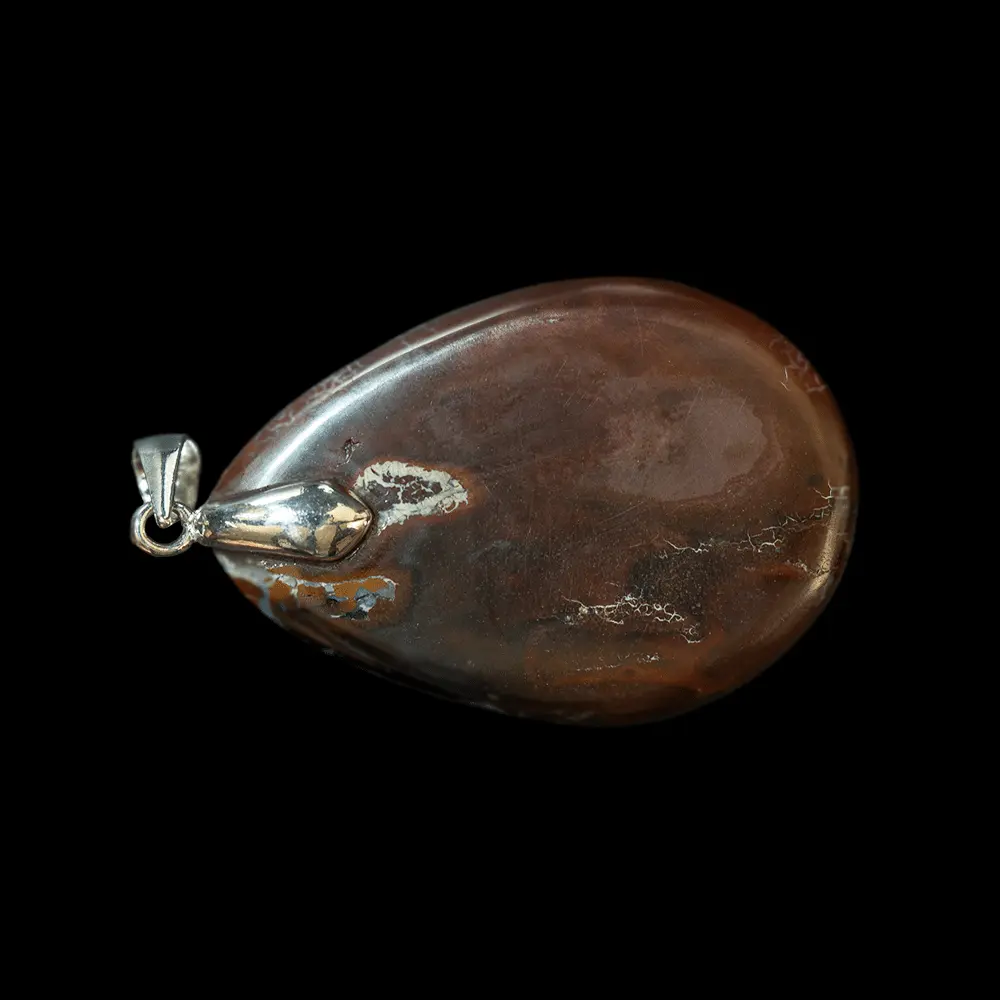 Snowy Koroit opal medallion - Image 7