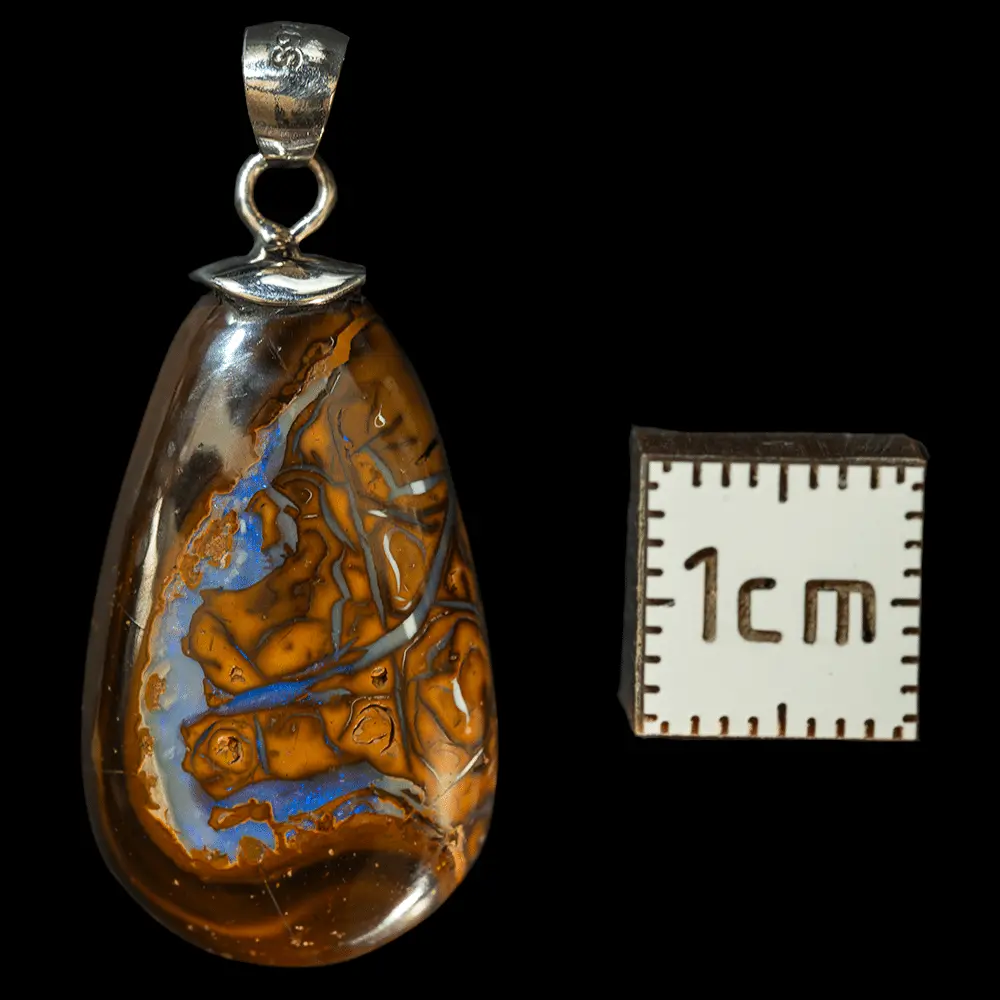 Courbes et méandres bleus suspendus – Image 3