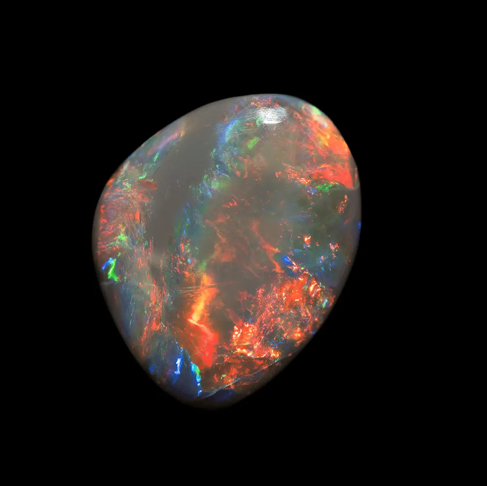 Merveille d'opale noire multicolore (4,8 cts) – Image 8