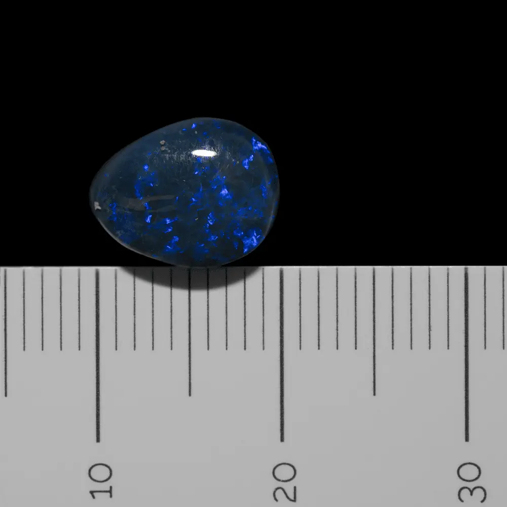 Opale noire éclatante de bleu (2,5 cts) – Image 6