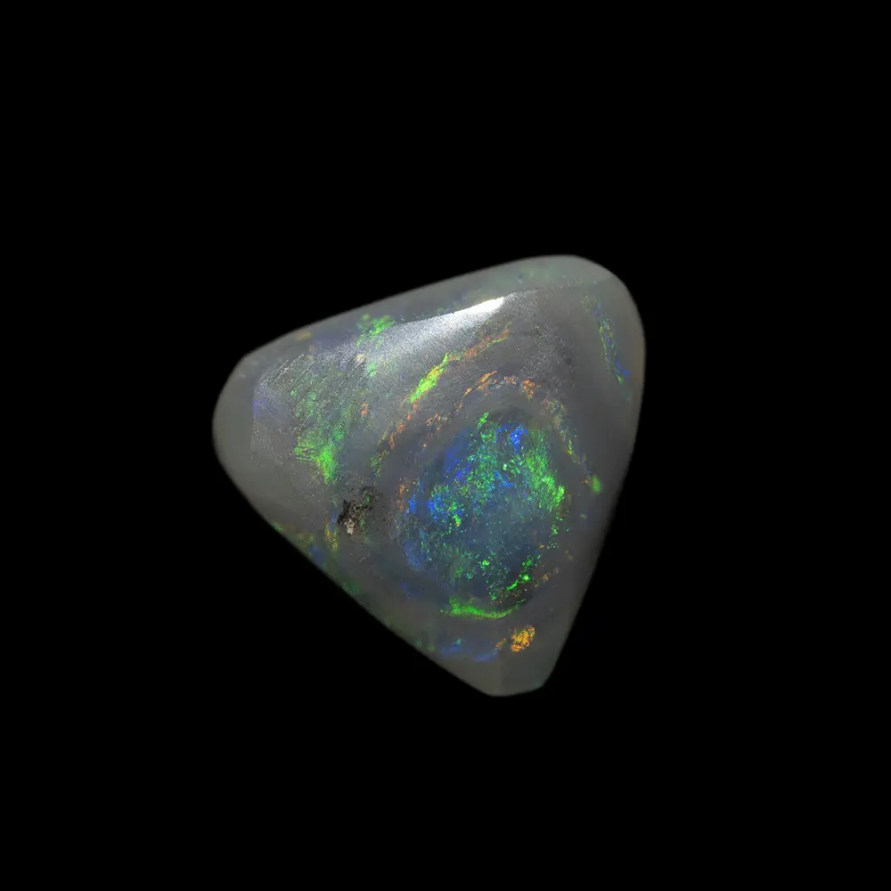 Triangle d'opale sombre vert pur (1,3 ct) – Image 7